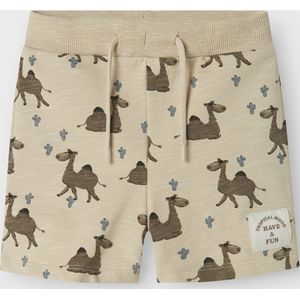 Biologisch Katoen - Shorts - Blauw - Regular Fit - All-Over Print