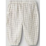 Name It - Nbmhalom - Herenbroek - Wit - Normale Pasvorm - Verstelbare Tailleband
