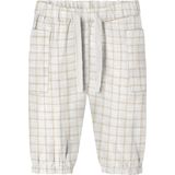 Name It - Nbmhalom - Herenbroek - Wit - Normale Pasvorm - Verstelbare Tailleband