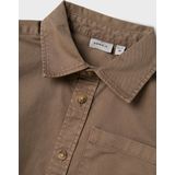 Biologisch Katoen Overhemd - Lichtblauw - Regular Fit - Korte Mouwen - Blousekraag