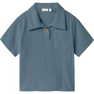 Shirt - Korte Mouwen - Linnenlook - Normale Pasvorm