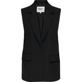 ONLY - ONLELLY LIFE - Gilet - Zwart - Dames