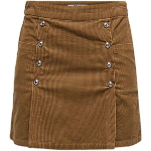 Onlnessa - Korte Rok - Corduroy - Geplooid Detail - High Waist