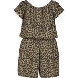 Print - Boxpakje - Geweven Stof - All-over Print - Off-shoulder