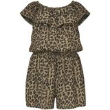 Print - Boxpakje - Geweven Stof - All-over Print - Off-shoulder