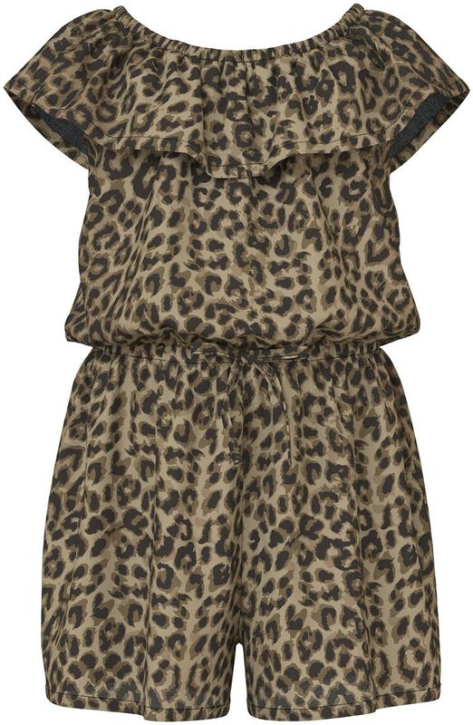 Print - Boxpakje - Geweven Stof - All-over Print - Off-shoulder