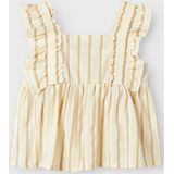 Top - All-Over Print - Geweven Stof - Vierkante Hals - Kapmouwen - Regular Fit