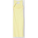 Jerseyjurk - Ronde Hals - Mouwloos - Cut-out Detail - Tight Fit