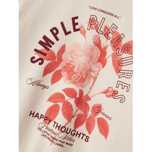 NAME IT Meisjes Nkfhekki Ls Nreg Sweat Unb Box, Sun Kiss, 134-140