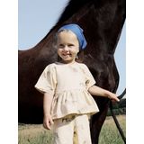 Korte Mouwen Sweatshirt - All-over Print - V-hals - Standaard Pasvorm