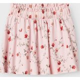 Rok - All-Over Print - Ribgebreide Stof - Elastische Taille