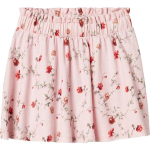 Rok - All-Over Print - Ribgebreide Stof - Elastische Taille