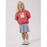 Name It - NmfFatima - Sweatshirt - Gekruid Coral - Katoen