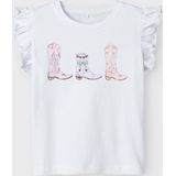 NAME IT - NMFHADIA SS TOP BOX - Blousetops - Meisjes