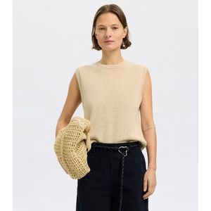 Selected Femme - SLFalma - Top - Gebreid - Zwart - Polyester