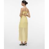 Vmamina - Lange Jurk - Cocktailjurk - Mouwloos - V-Hals - Regular Fit