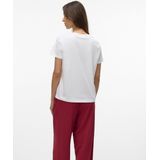 Vero Moda - Feo Shirt - Wit - T-shirt
