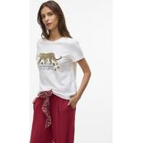 Vero Moda - Feo Shirt - Wit - T-shirt