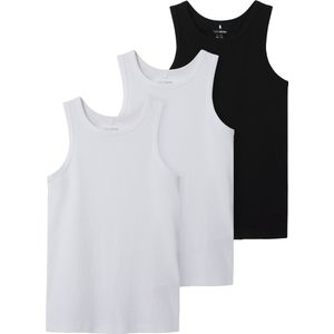 TWO SOON Onderhemd  zwart / wit