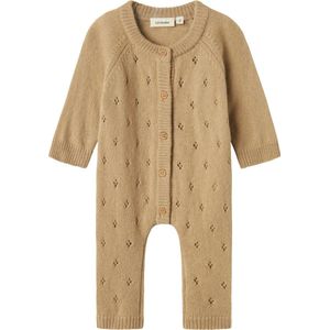 Gebreid Romper - Wol - All-in-one - Knoopsluiting