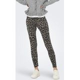 JDY - JDYCHARLOTTE - Legging - Taupe/Donkergijs - Skinny Fit - High Waist