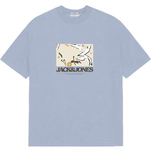 JACK & JONES - Shirt - Beige - Lichtblauw - Groen - Wit