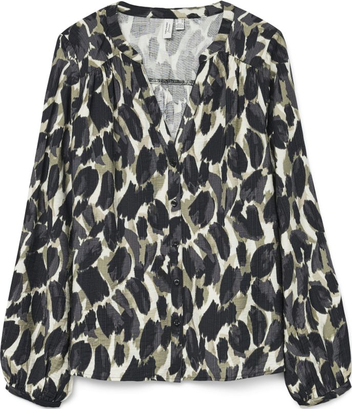 VERO MODA - VMFANINI BLK SHIRT DRESS WVN BTQ GA - Dames - Mini jurken