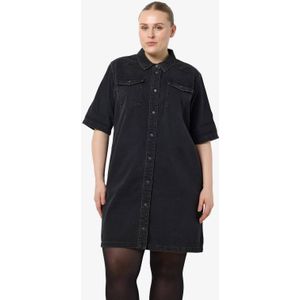 NOISY MAY - Curve - Spijkerjurk - Zwart Denim