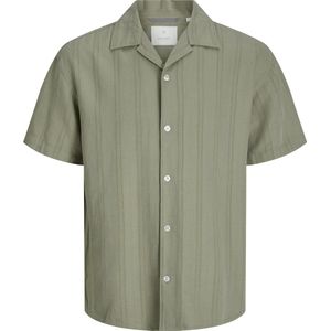 Jack & Jones - Jprccmontana Dobby Resort SS Shirt - Army - Overhemd