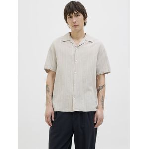Jack & Jones Premium - MONTANA - Vrijetijdsoverhemd - Katoenmix met Linnen - Regular Fit