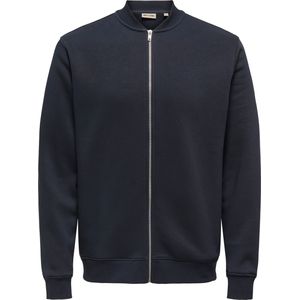 ONLY & SONS - ONSCERES REG ZIP BOMBER JCK - Sweatshirt - Zwart