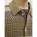 Jack & Jones - Premium - Gebreid Vest - Beige / Bruin / Olijfgroen