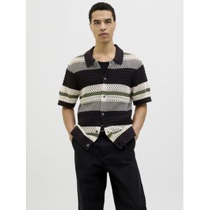 Jack & Jones - JPRBluwilmer - Gebreid Vest - Grijs / Olijfgroen / Zwart / Natuurwit