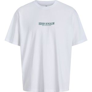 T-shirt - Motiefprint - Jersey - Ronde Hals - Kwartmouw - Losse Pasvorm