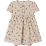 Romper - Jurk - All-Over Print - Korte Mouwen - Regular Fit