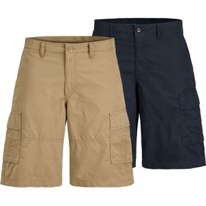 Jack & Jones - Korte Broeken - Blauw - Katoen - 2-Pack