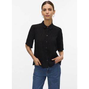 VERO MODA - VMFABIOLA - Blouse - Zwart
