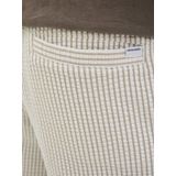JACK & JONES - JPSTKARL MAY - Korte Broek - Taupe/Wit - Loosefit