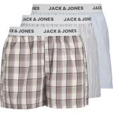 Jack & Jones - Jacalvin 3-pack - Boxershorts - Geblokt/gestreept/effen