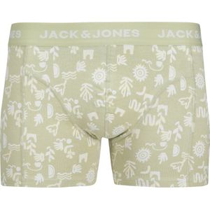 Jack&Jones Heren Jaccorals Boxershorts 3-Pack Desert Sage