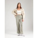 JDY - Straight High Waist Casual Broek - Lichtgroen