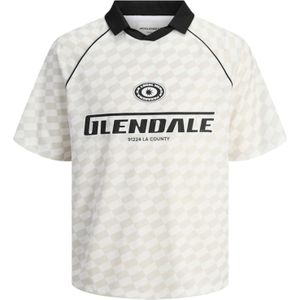 JACK & JONES - CORE - Poloshirt - Korte Mouwen - Polyester - Oversized Pasvorm