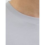 T-shirt - Lichtgrijs - 55% Katoen - 45% Polyester
