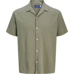 Overhemden - Mulled Basil - Knoopsluiting - Relaxed Fit - Normale Kraag