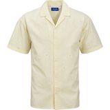 Jack & Jones - EMBROIDERY PATTERN - Vrijetijdsoverhemd - Katoen - Blauw