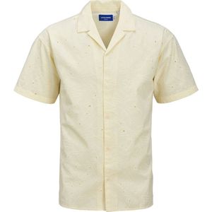 Jack & Jones - EMBROIDERY PATTERN - Vrijetijdsoverhemd - Katoen - Lichtblauw