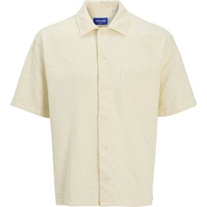 Jack & Jones - Jortavira Texture - Overhemd - Katoen - Korte Mouwen