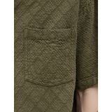 Jack & Jones - Jortavira Texture - Overhemd - Katoen - Korte Mouwen