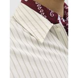 JACK & JONES - Overhemd - Lichtbruin - Gestreept - Comfort Fit