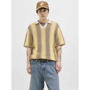 JACK & JONES - Trui - Chamois - Knitwear - Losse Pasvorm